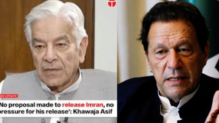 Imran Khan's move from jail to his home has been denied by Pakistan's defense minister.